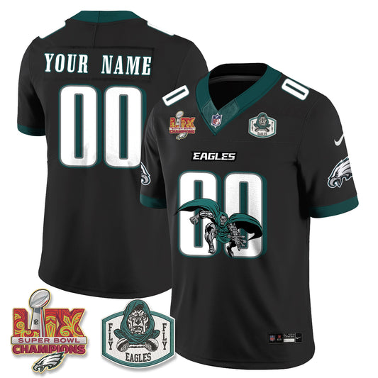 PHI x Green Cape Villain Edition Vapor Custom Jersey - Stitched