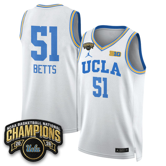 UCLA Women's Basketball Champion 2026 Limited Jersey -  All Stitched