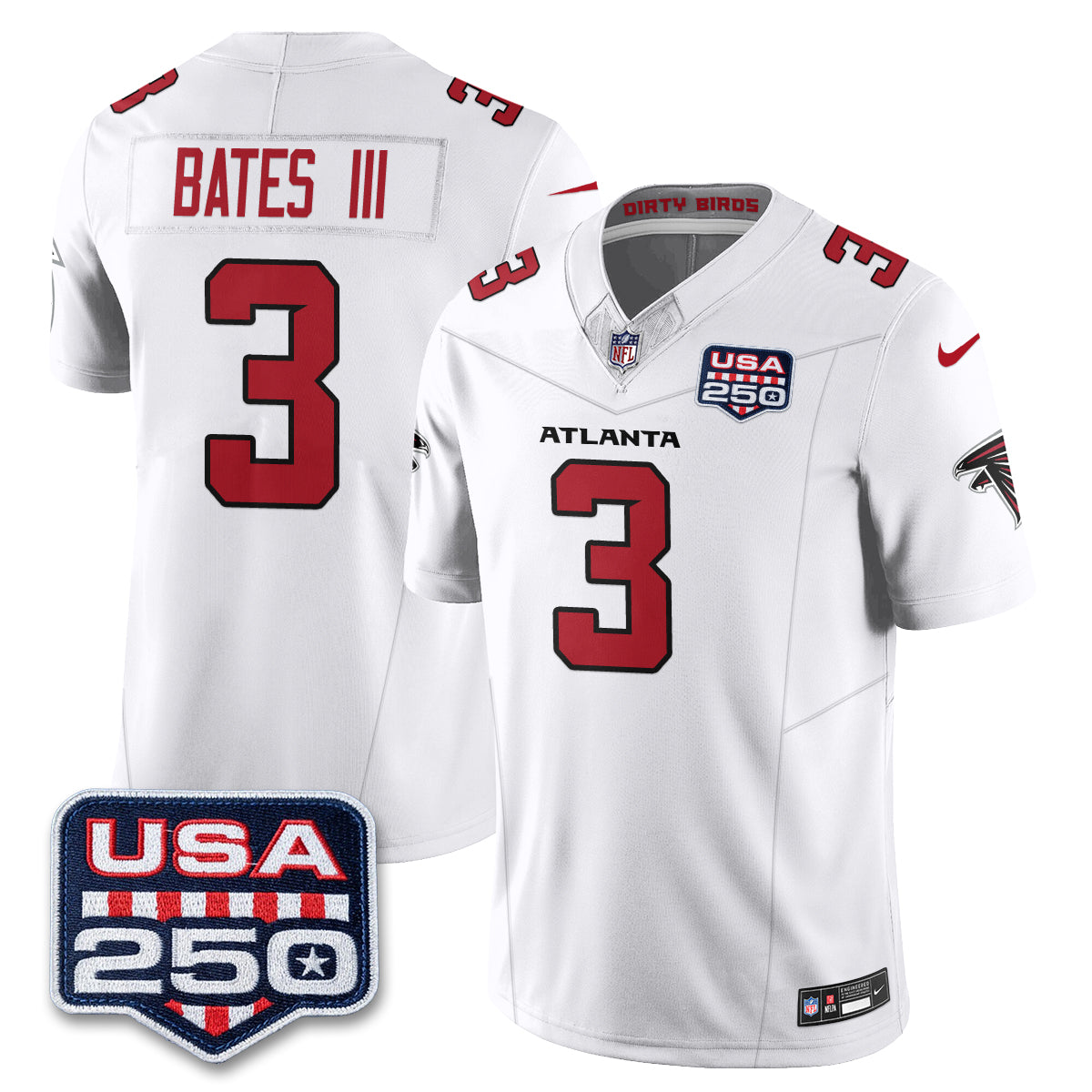 ATL 2026 Season Premier Vapor Jersey - Stitched-NQD