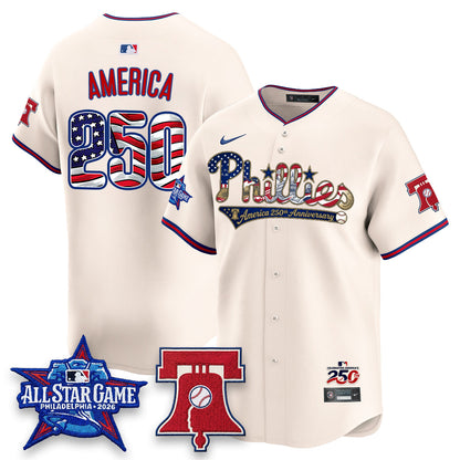 PHI 2026 Independence Day USA Vapor Limited Jersey - Stitched-DQM