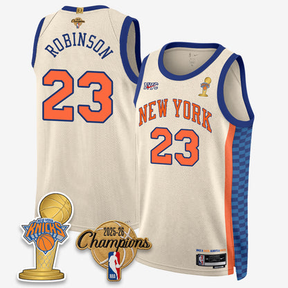 NYK 2026 Basketball Champions Vapor Jersey - Stitched-NQD