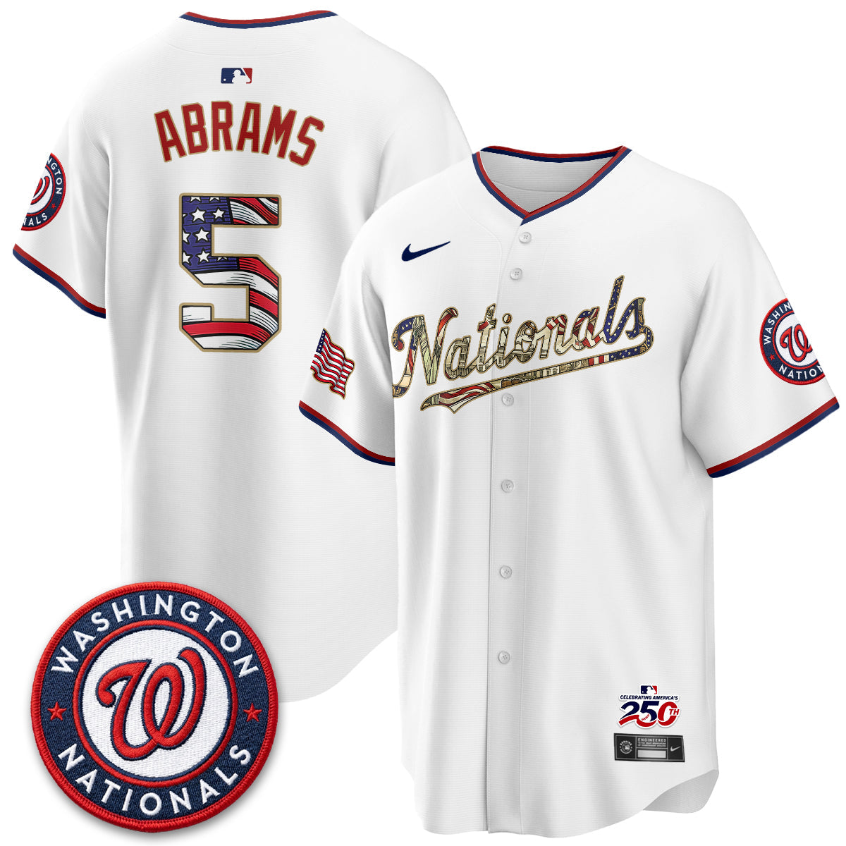 WSH 2026 Independence Day USA Vapor Jersey - Stitched-NQD