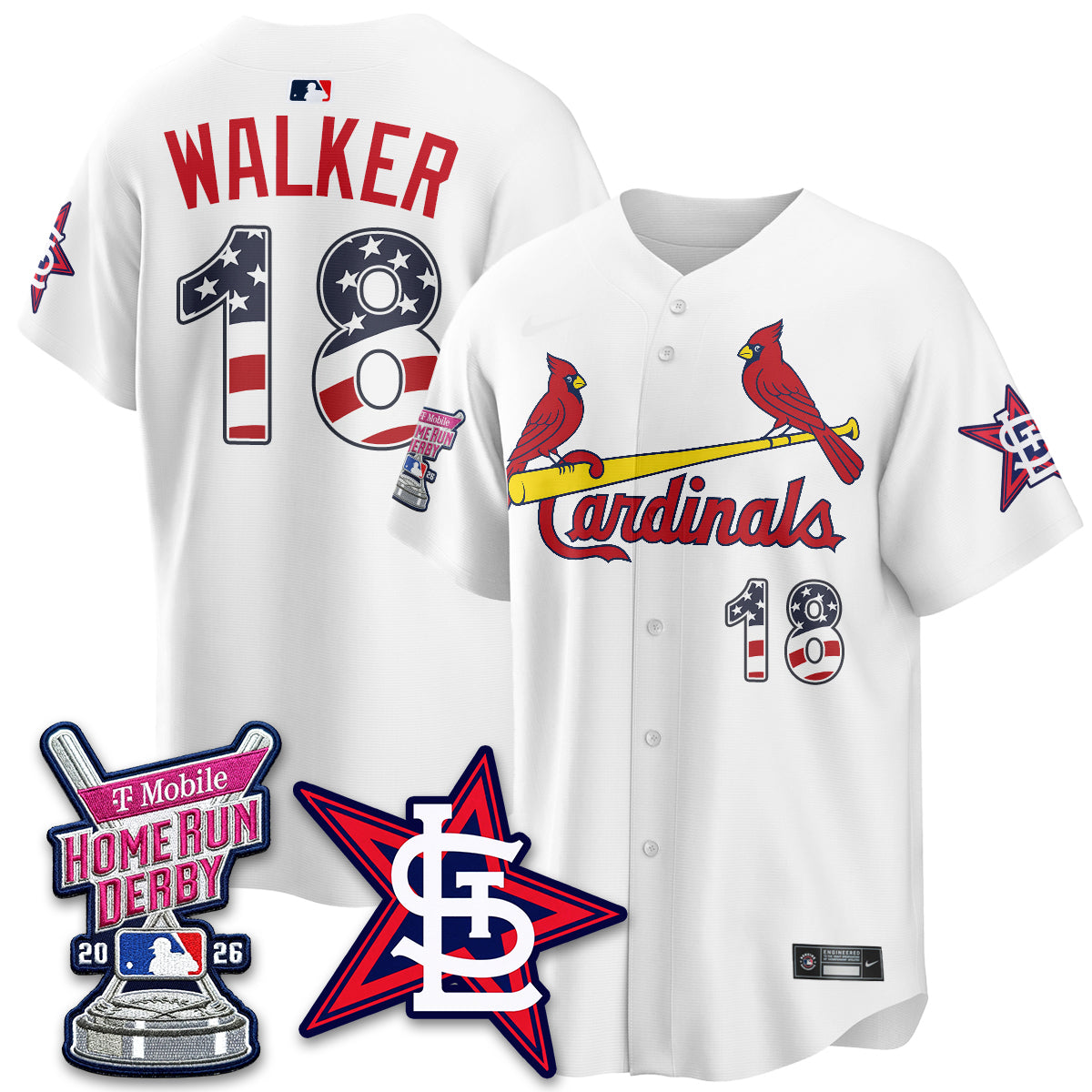 STL 2026 Home Run Derby Champion Jersey - All Stitched-NQD
