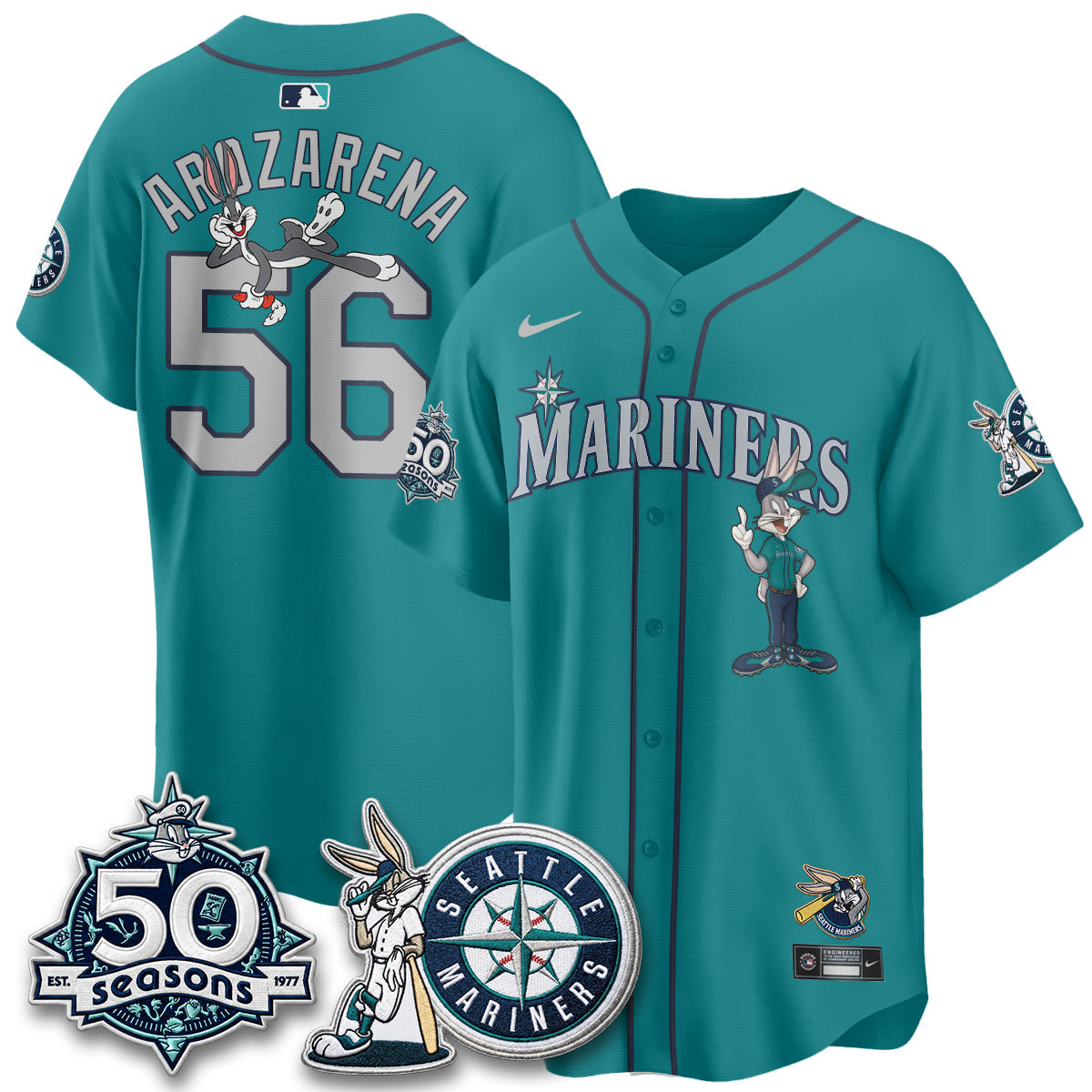 SEA x Bunny Vapor Premier Limited Jersey - Stitched-NQD