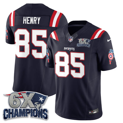 New England Patriots x Vibranium Shield Edition Vapor Jersey V2 - Stitched