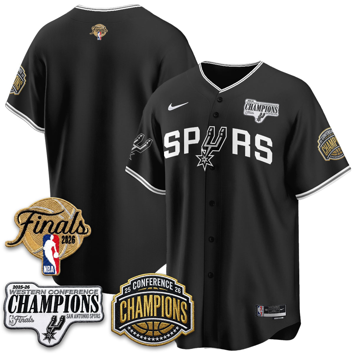 SAS 2026 Basketball Finals Vapor Jersey - Stitched-NQD