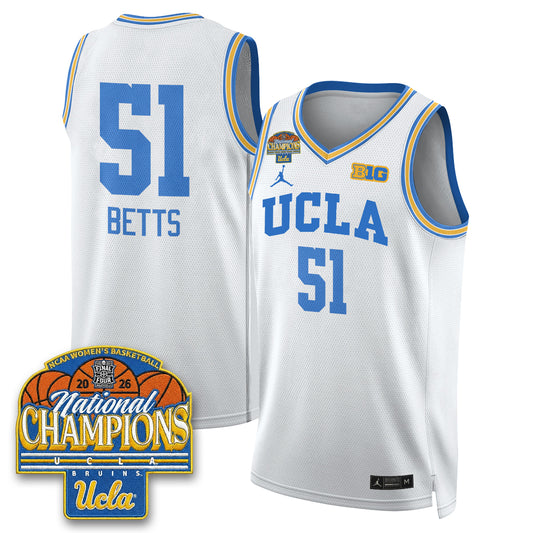UCLA Women's Basketball National Champion 2026 Limited Jersey -  All Stitched