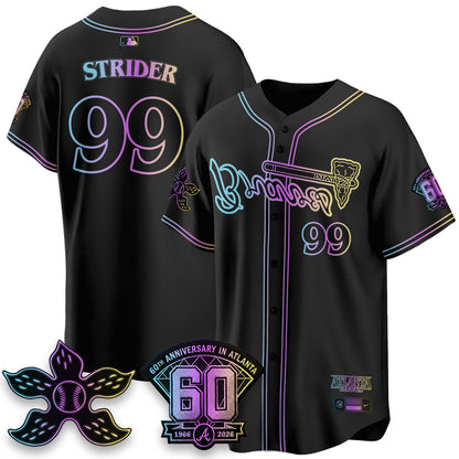 ATL x Stranger Things Vapor Jersey V2- Stitched-NQD