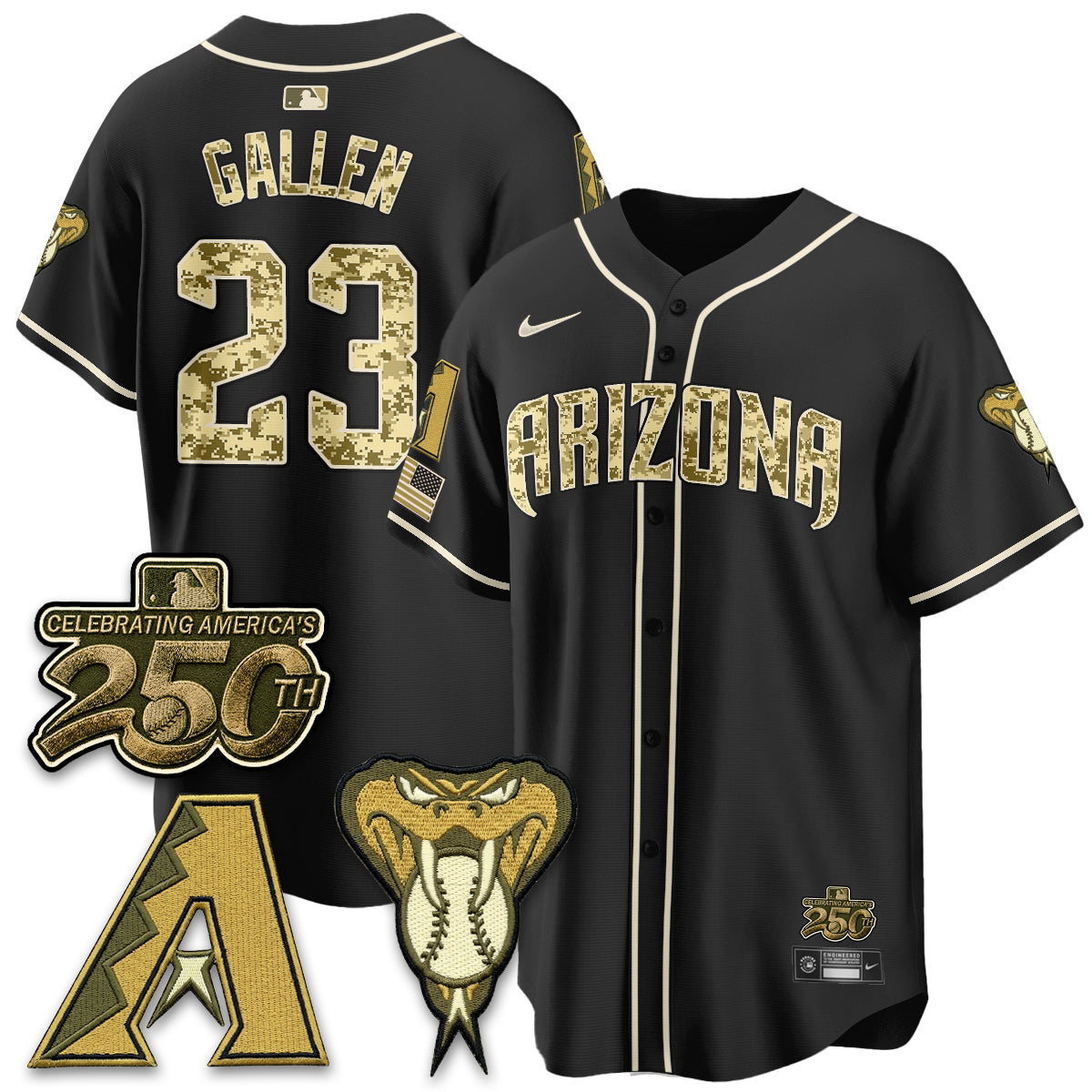 ARI Salute to Service 2026 Vapor Premier Limited Jersey - Stitched-NQD