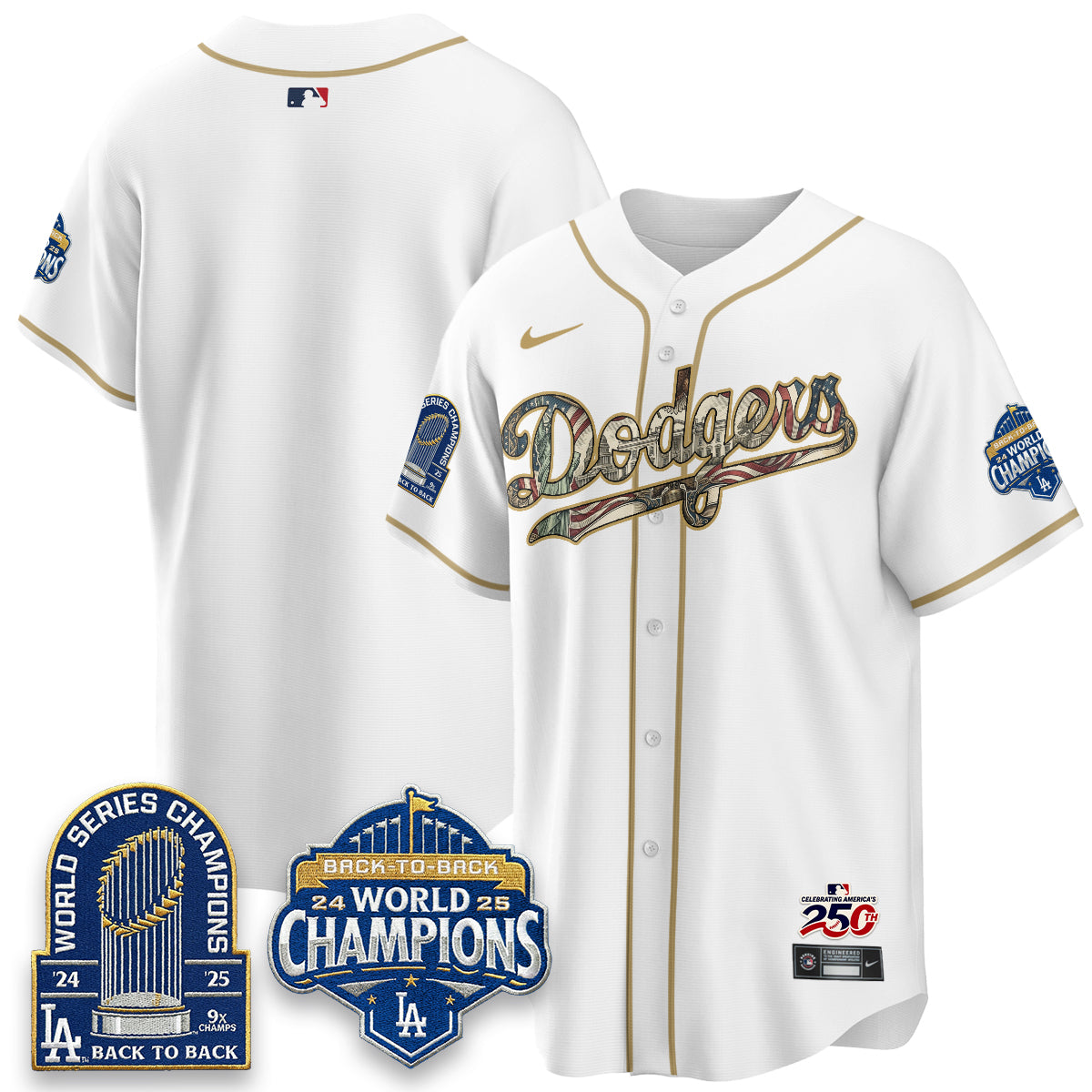 LAD 2026 Independence Day USA Vapor Limited Jersey - Stitched-NQD