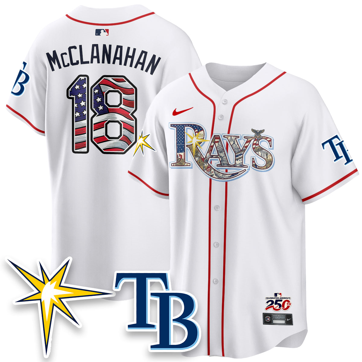 TB Independence Day USA 2026 Vapor Limited Jersey - Stitched-NQD