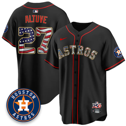 HOU 2026 Independence Day USA Vapor Limited Jersey - Stitched-NQD