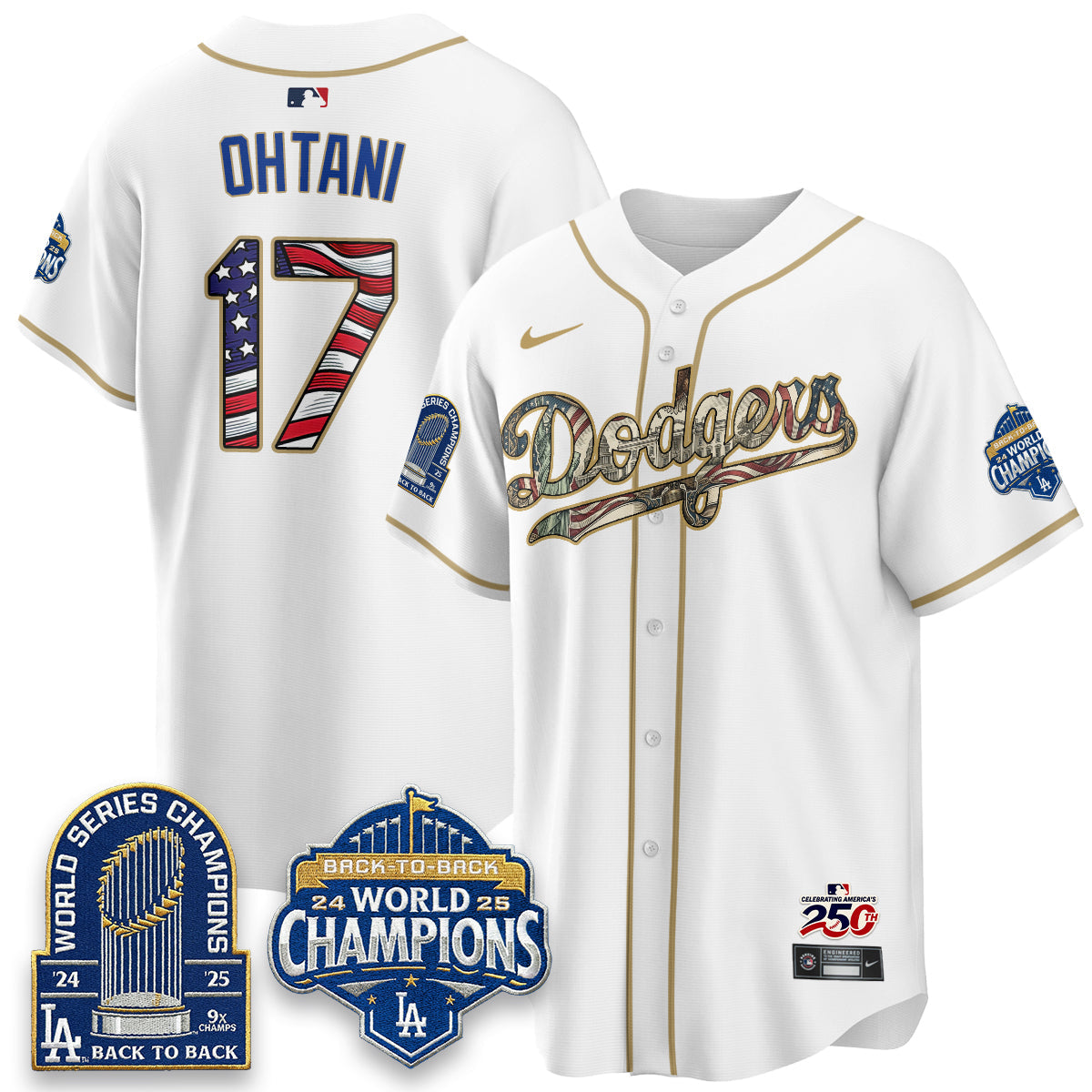 LAD 2026 Independence Day USA Vapor Limited Jersey - Stitched-NQD
