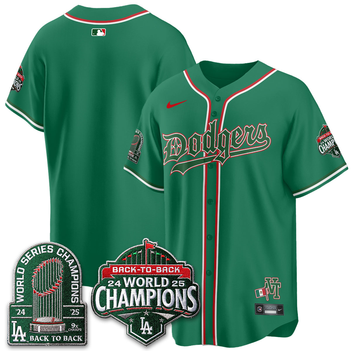 LAD x Mexico Style Vapor Jersey - Stitched-NQD