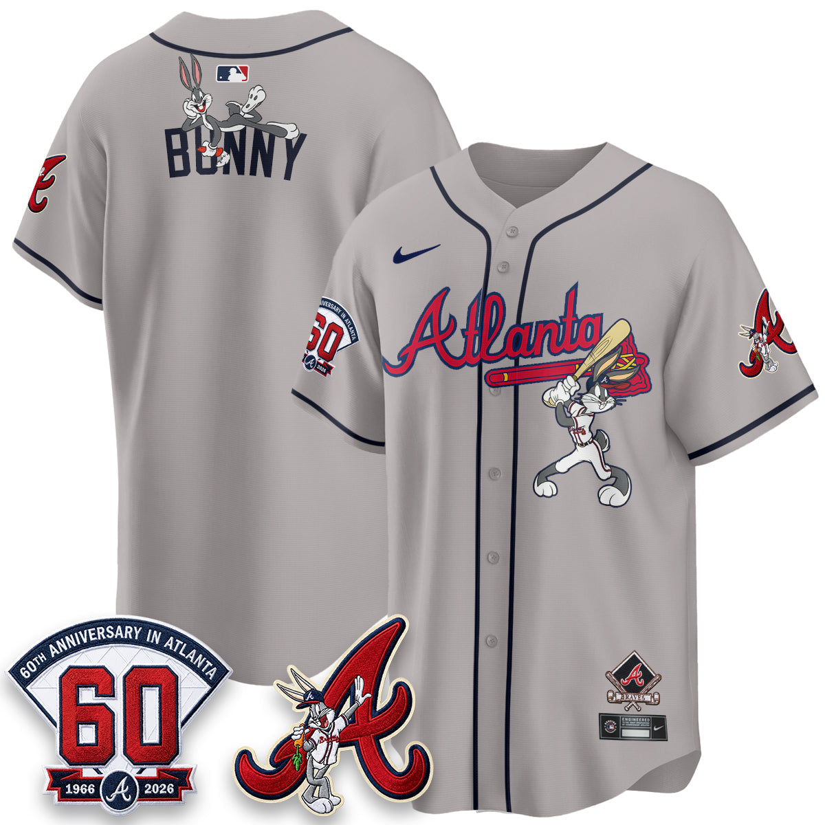 ATL x Bunny Vapor Premier Limited Jersey - Stitched-NQD
