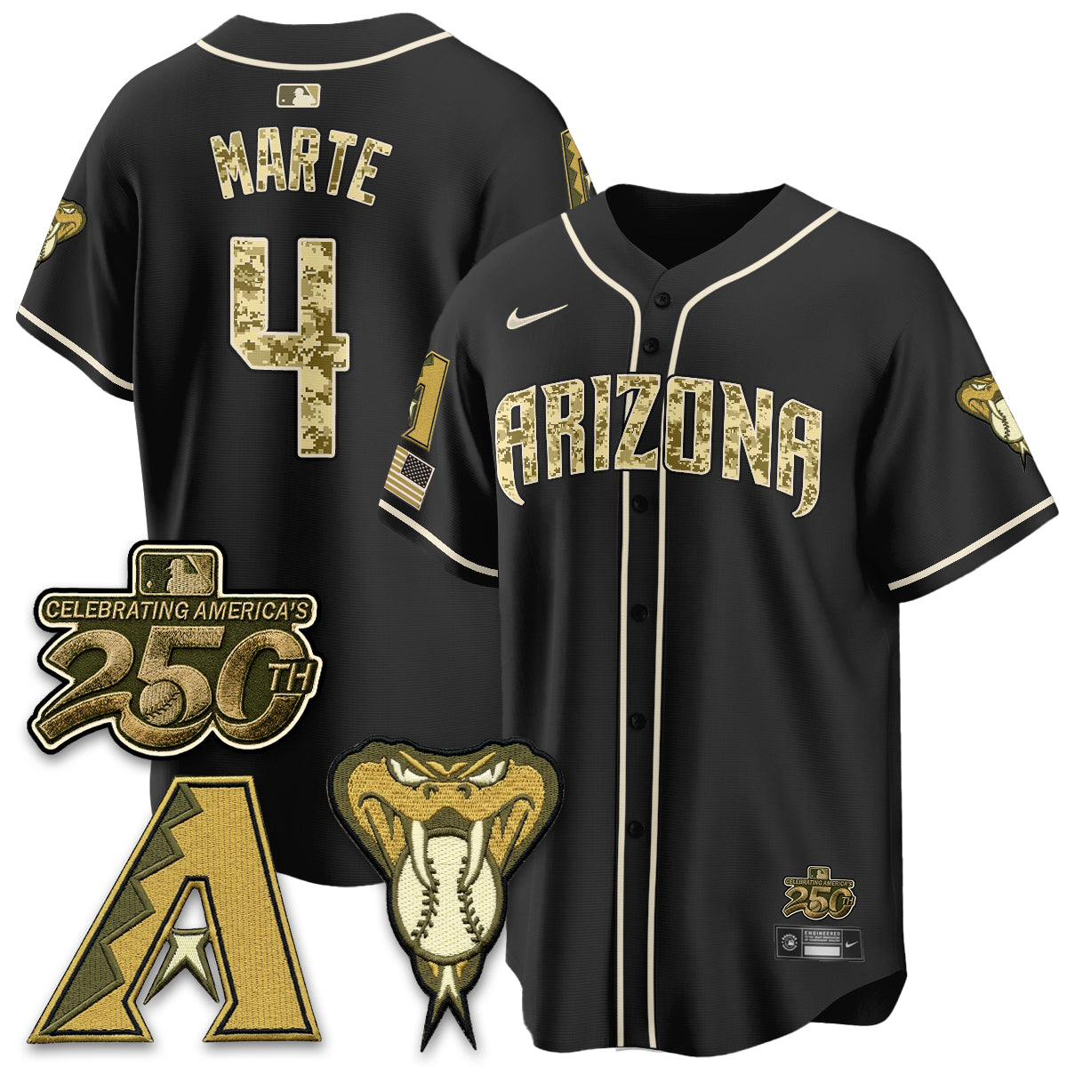 ARI Salute to Service 2026 Vapor Premier Limited Jersey - Stitched-NQD