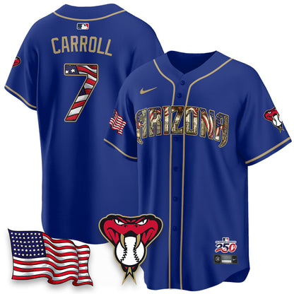 ARI 2026 Independence Day USA Vapor Limited Jersey - Stitched-NQD