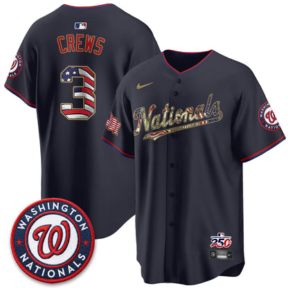 WSH 2026 Independence Day USA Vapor Jersey - Stitched-NQD