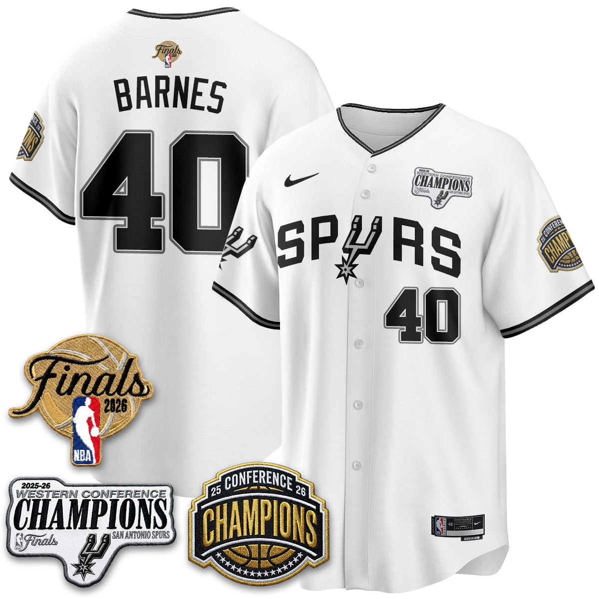 SAS 2026 Basketball Finals Vapor Jersey - Stitched-NQD
