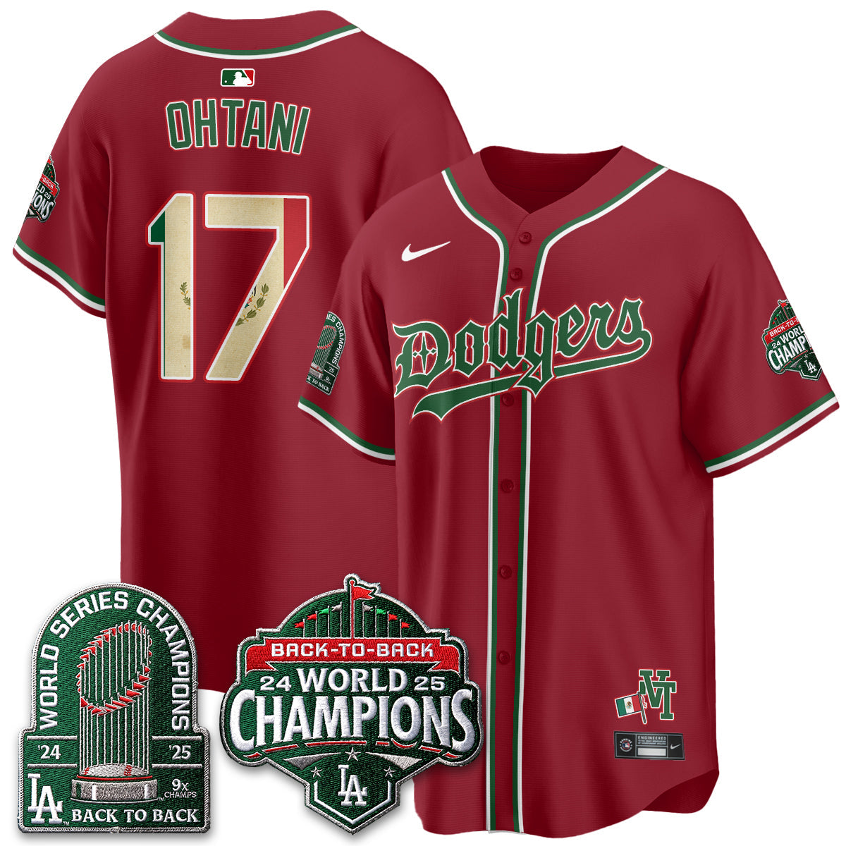LAD x Mexico Style Vapor Jersey - Stitched-NQD