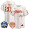 White Pinstripe