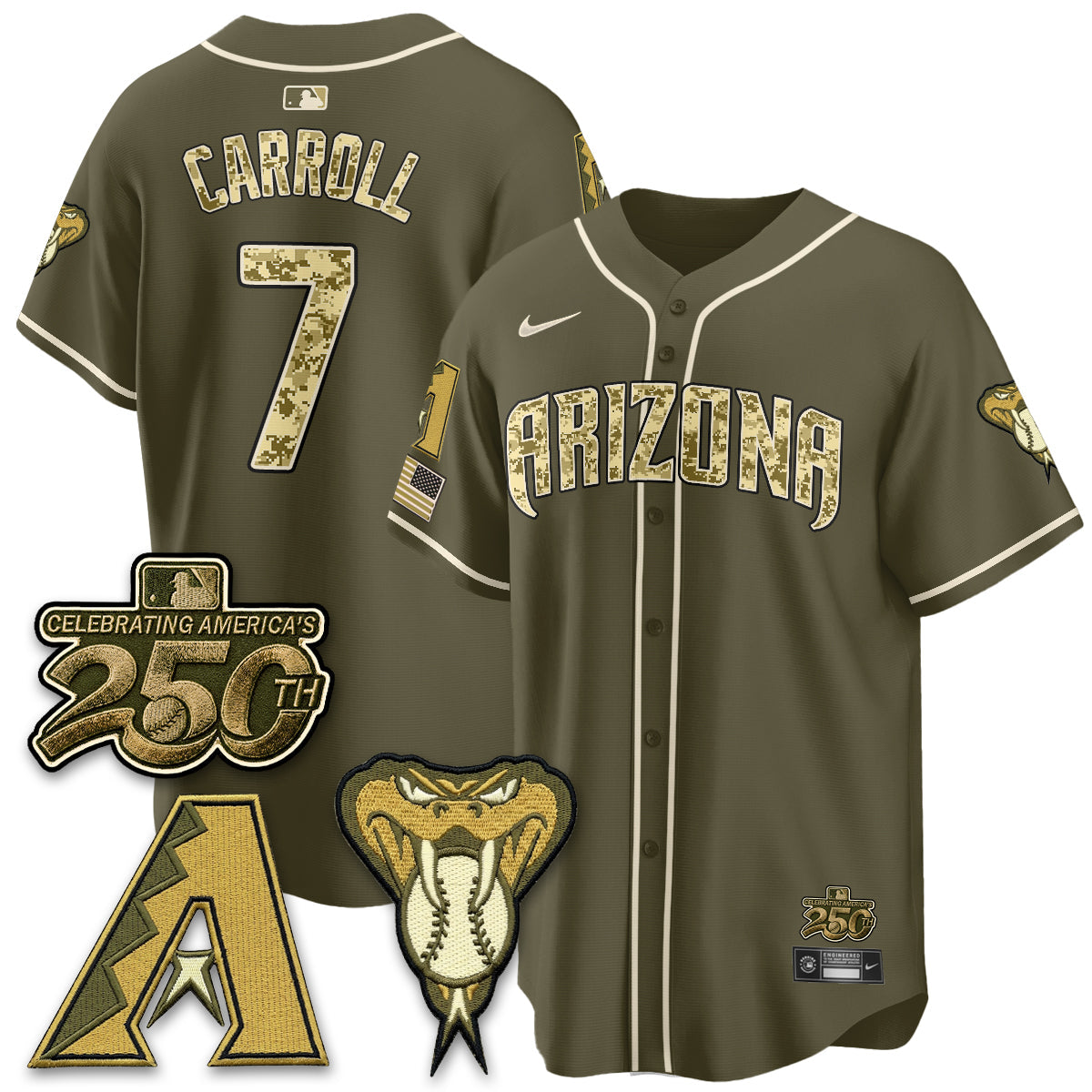 ARI Salute to Service 2026 Vapor Premier Limited Jersey - Stitched-NQD