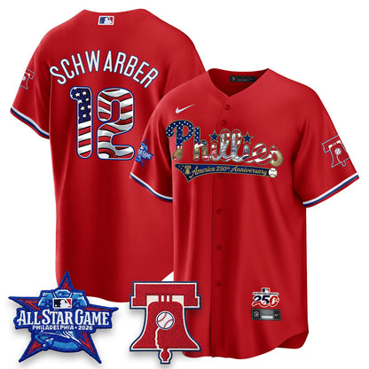 PHI 2026 Independence Day USA Vapor Limited Jersey - Stitched-DQM