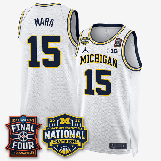 MICH 2026 NCAA Basketball Champions Limited Jersey - All Stitched