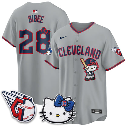 Cleveland Guardians x Meow KT Vapor Jersey - Stitched-NQD