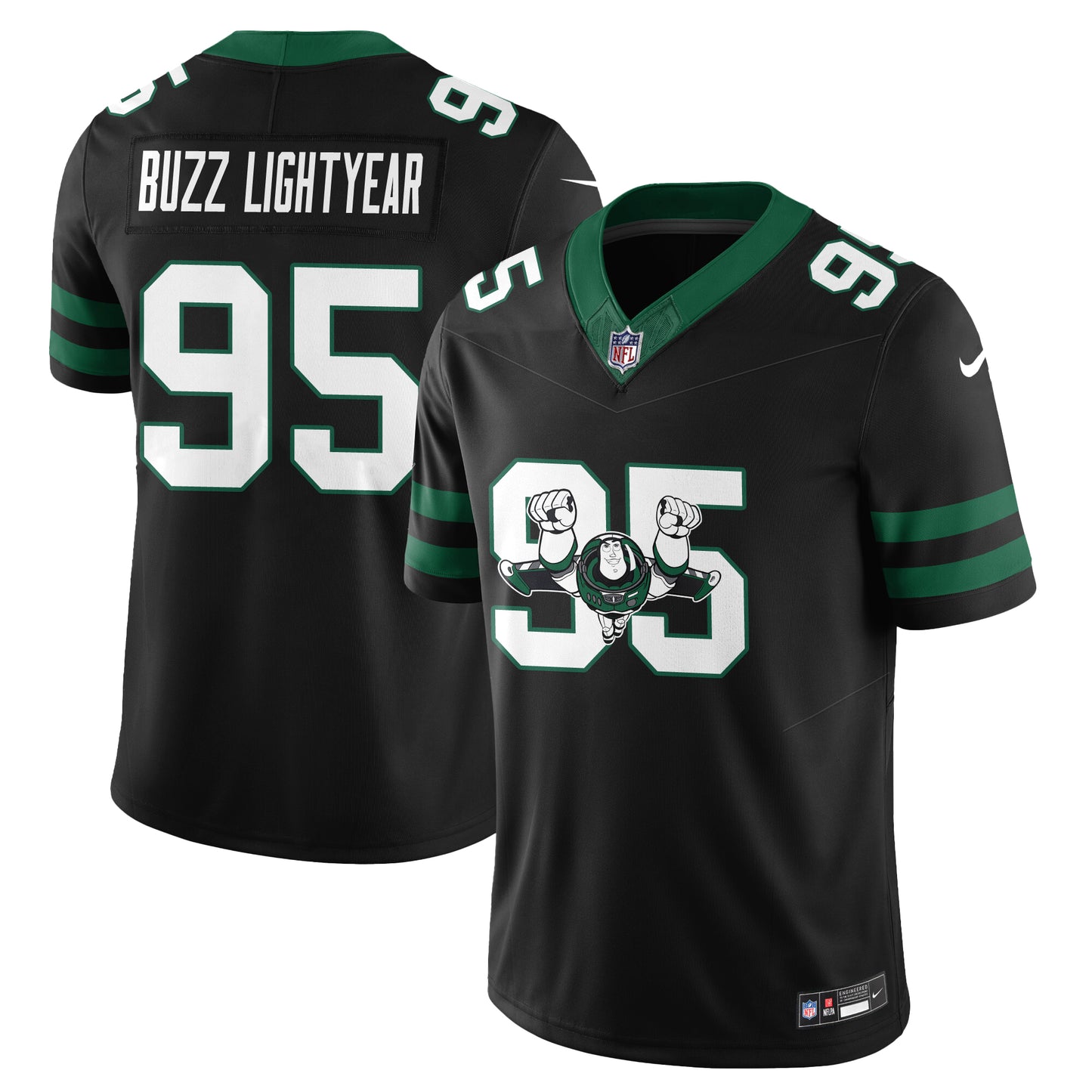 New York Jets x Infinity & Beyond Hero Edition Vapor Jersey - Stitched
