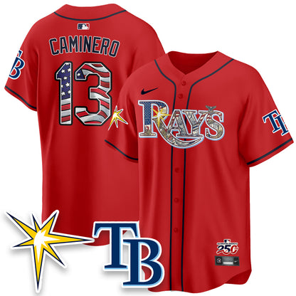 TB Independence Day USA 2026 Vapor Limited Jersey - Stitched-NQD