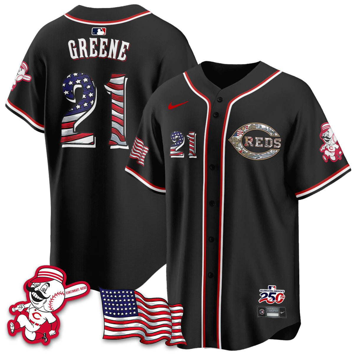 CIN 2026 Independence Day USA Vapor Limited Jersey - Stitched-NQD