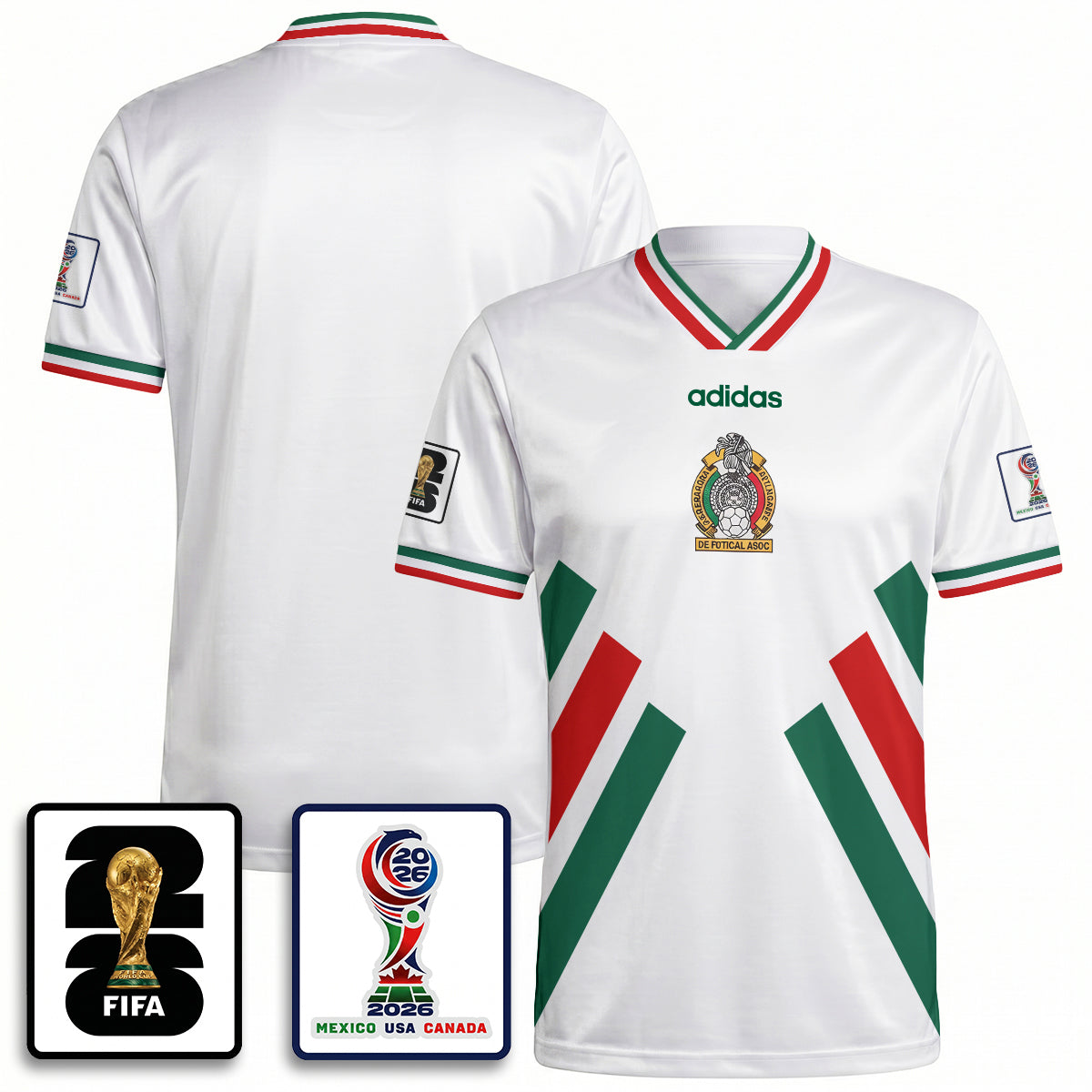 Mexico WC 2026 Fan Gear Version Jersey - Printed