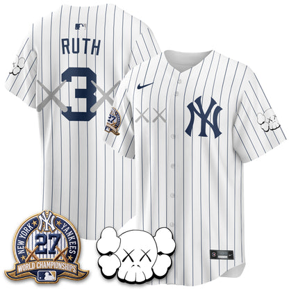NYY x KAWS Edition Vapor Jersey - Stitched
