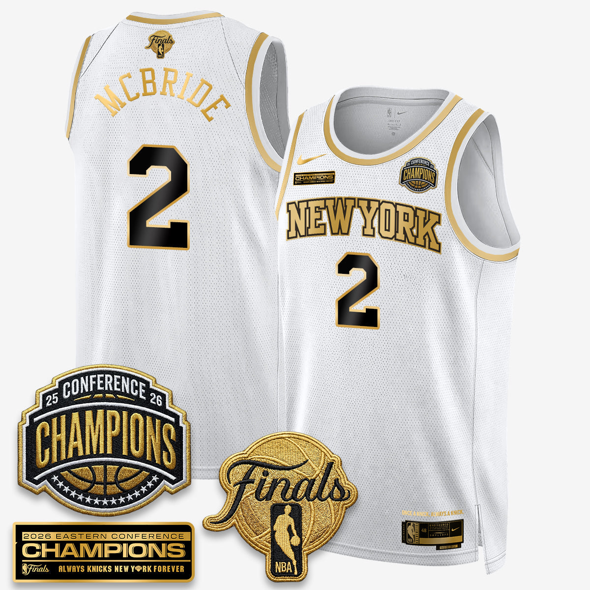 NYK 2026 NBA Eastern Conference Champions Vapor Special Edition Jersey - Stitched-NQD