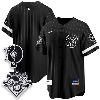 NYY x Jay Z Edition Vapor Jersey - Stitched-NQD