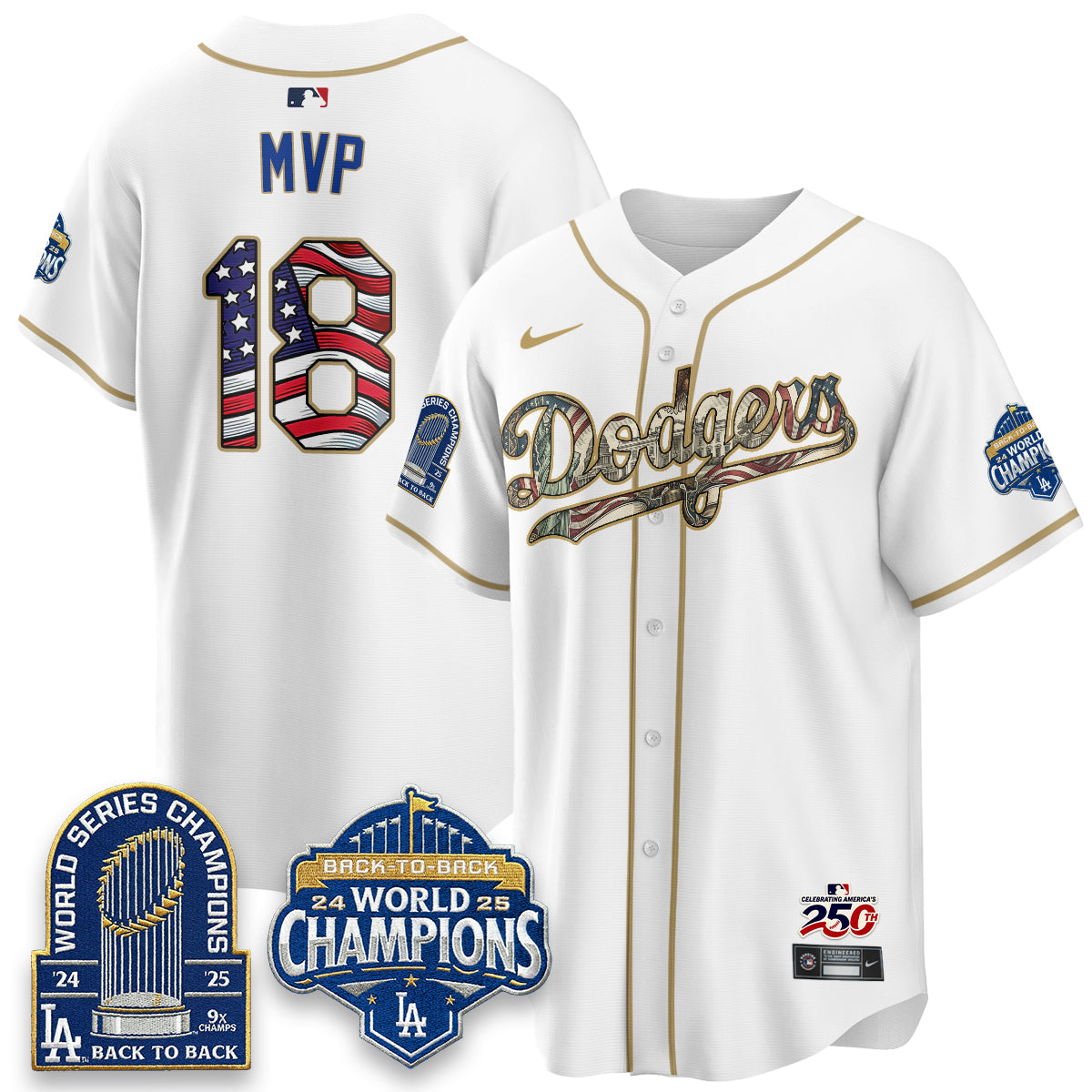 LAD 2026 Independence Day USA Vapor Limited Jersey - Stitched-NQD