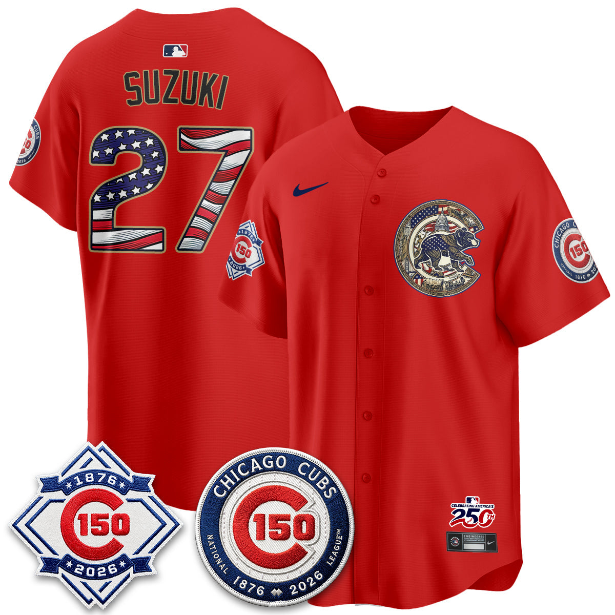 CHC 2026 Independence Day USA Vapor Limited Jersey - Stitched-NQD
