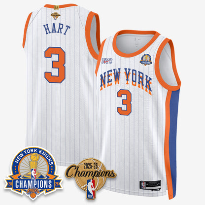 New York Knicks 2026 Basketball Champions Special Edition Vapor Jersey V2- Stitched