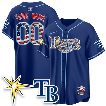 TB Independence Day USA 2026 Vapor Limited Custom Jersey - Stitched-NQD
