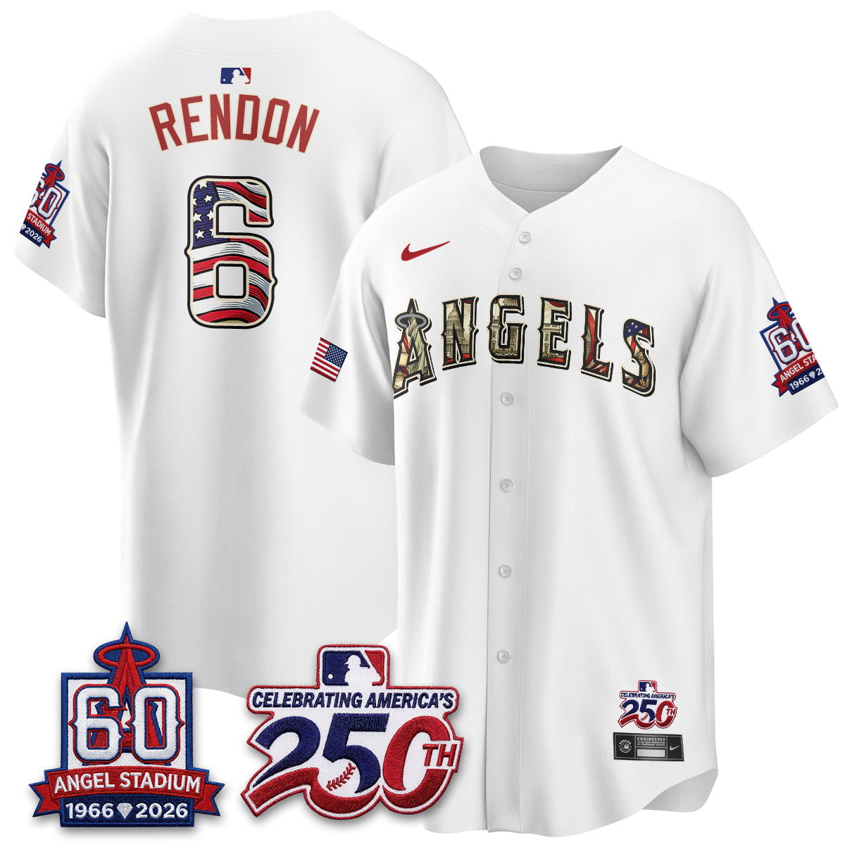 LAA 2026 Independence Day USA Vapor Limited Jersey - Stitched-NQD