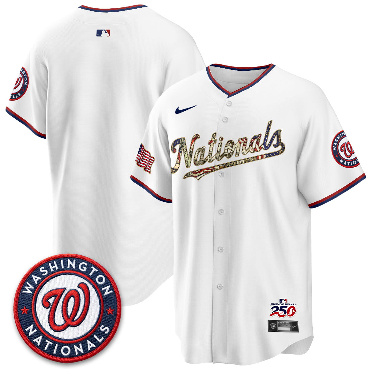 WSH 2026 Independence Day USA Vapor Jersey - Stitched-NQD
