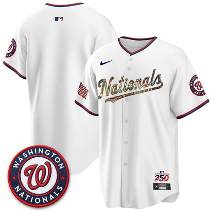 WSH 2026 Independence Day USA Vapor Jersey - Stitched-NQD
