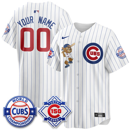 Chicago Cubs Clark Edition Vapor Limited Custom Jersey - Stitched