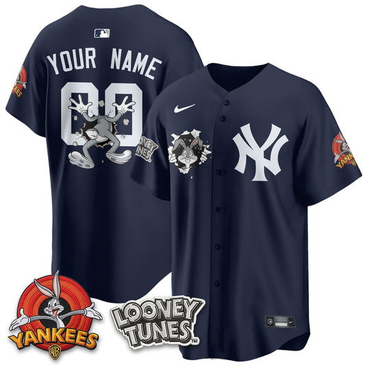 NYY x Bunny Vapor Limited Custom Jersey V3- Printed
