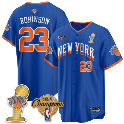 NYK 2026 NBA Champions Vapor Jersey - Stitched1-NQD