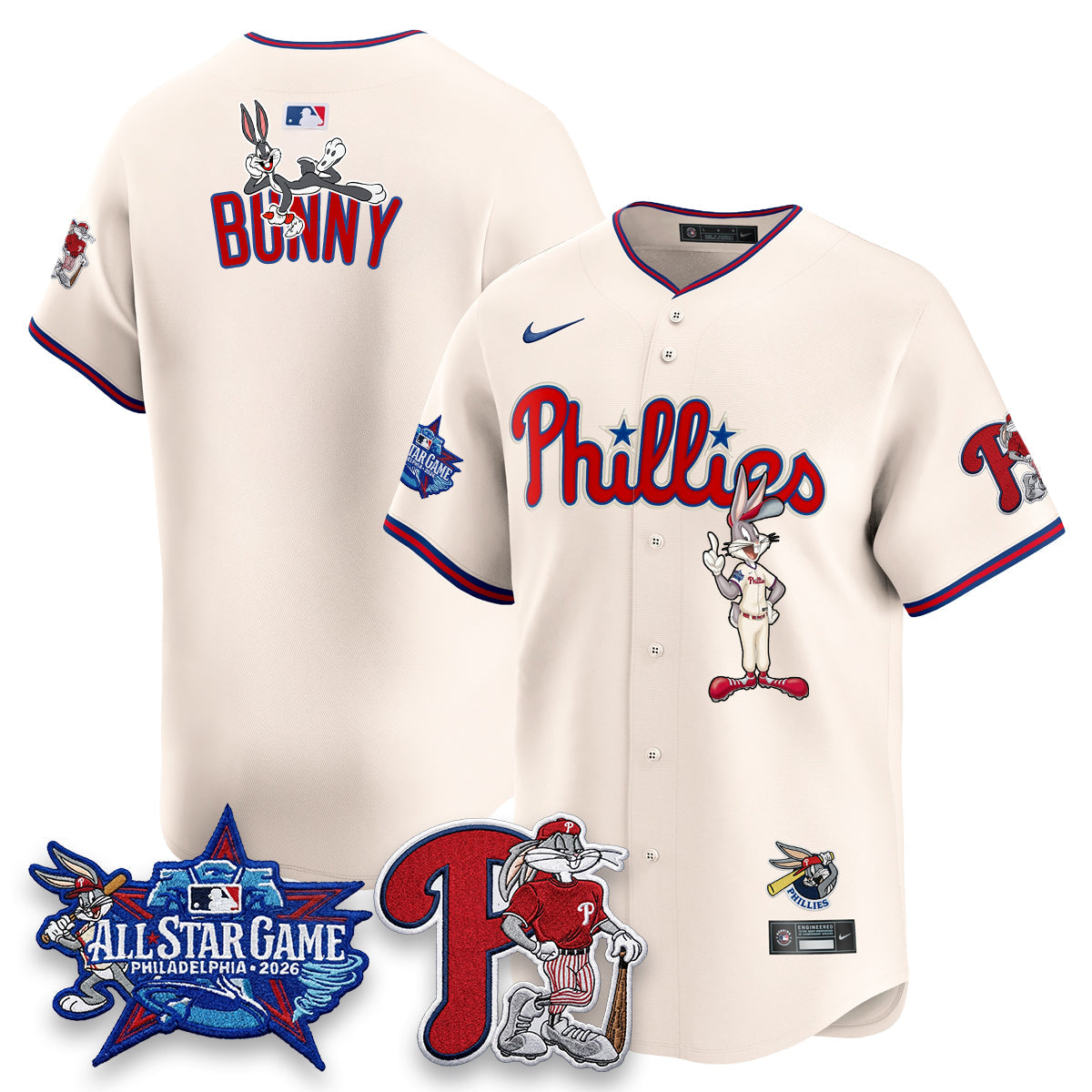 PHI x Bunny Vapor Premier Limited Jersey - Stitched-NQD