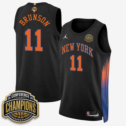 New York Knicks 2026 NBA Finals City Edition Jersey V3- Stitched