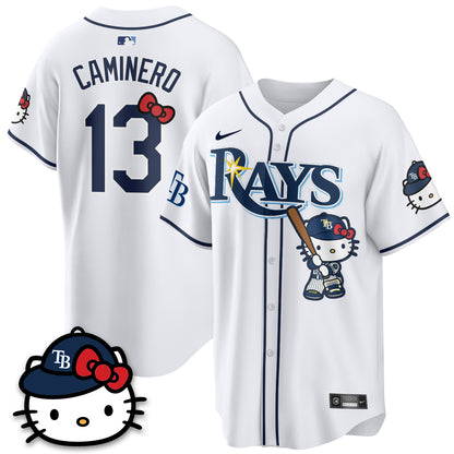 Tampa Bay Rays x Meow KT Edition Vapor Limited Jersey - Stitched-NQD