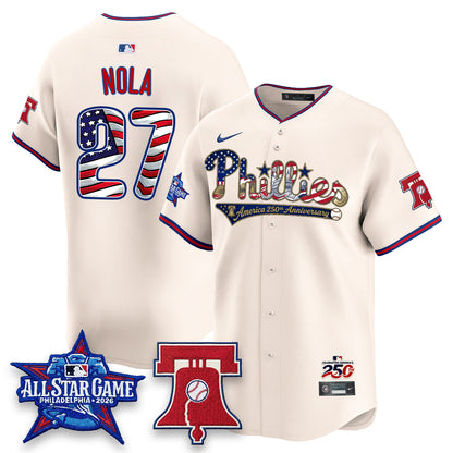 PHI 2026 Independence Day USA Vapor Limited Jersey - Stitched-DQM